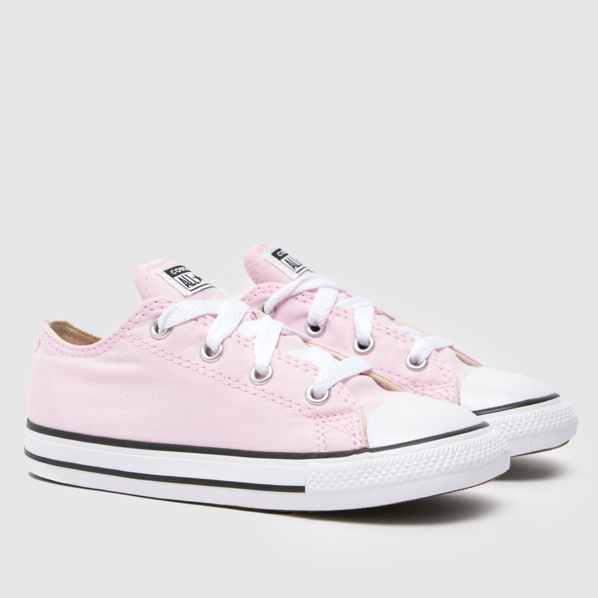Bledo roza superge Converse All Star Lo za deklice z otroško obutvijo