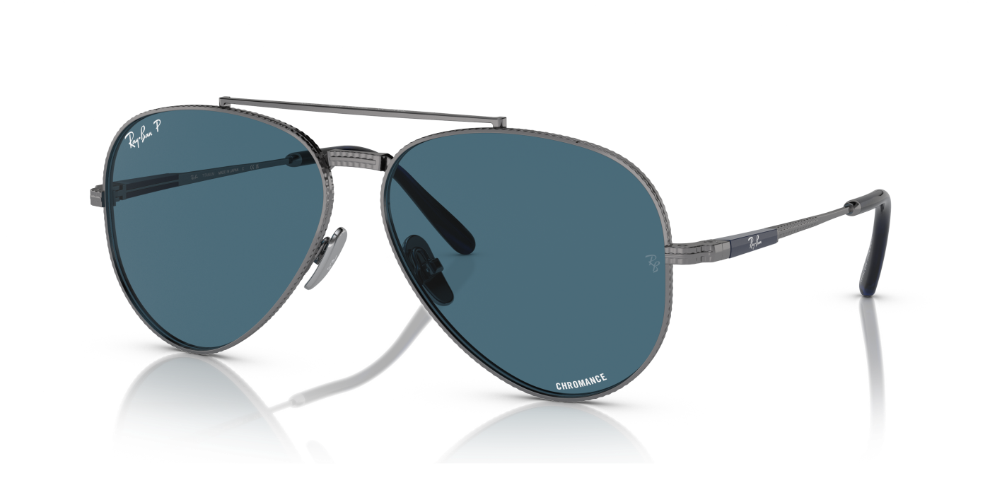 AVIATOR II TITANIUM - Albastru-aprins strălucitor