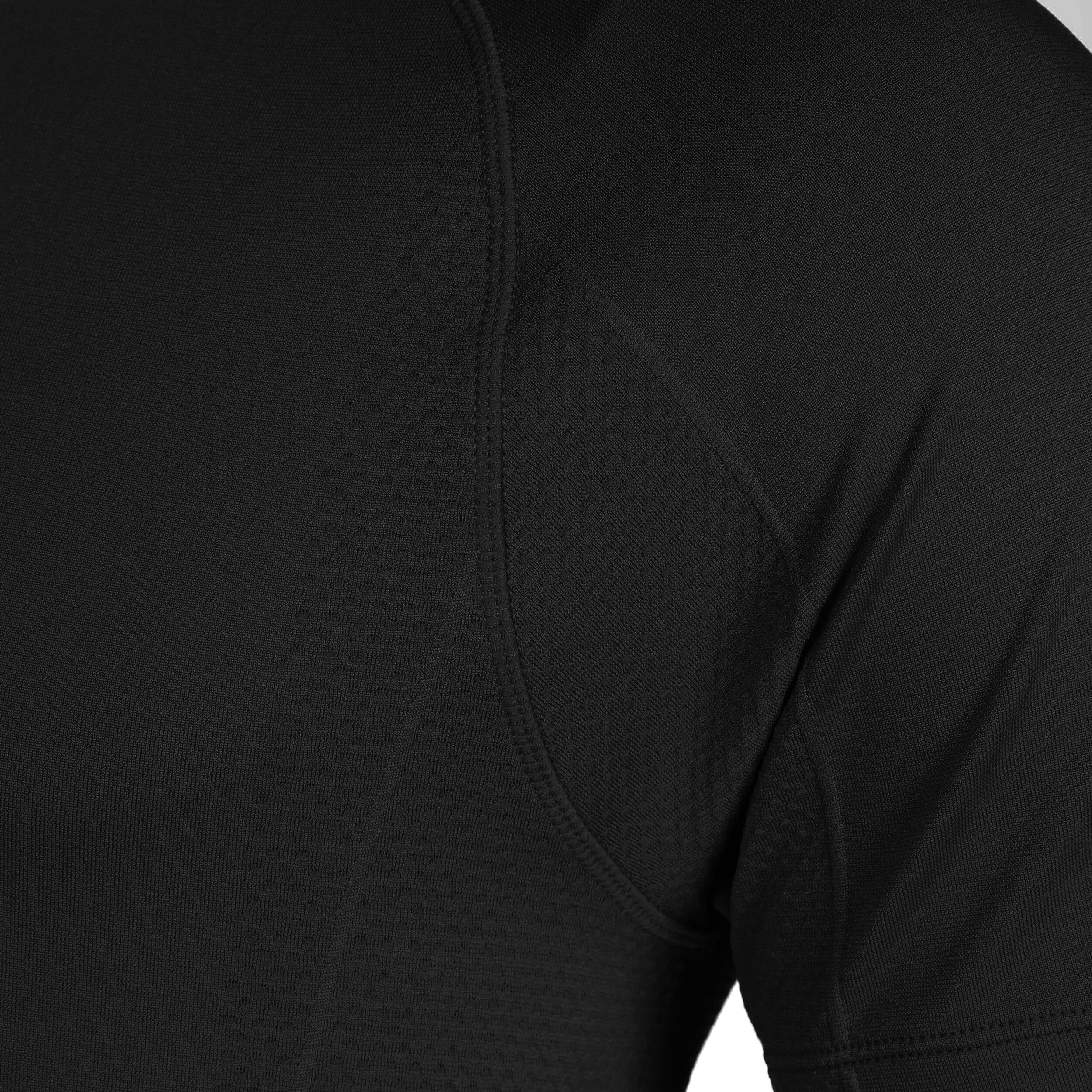 Team Players Seamless Crew T-Shirt Herren - Schwarz