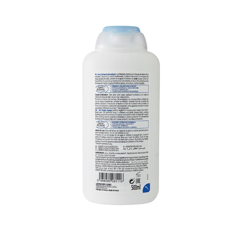 corine de farme Liniment oléo-calcaire BIO Liniment Bébé