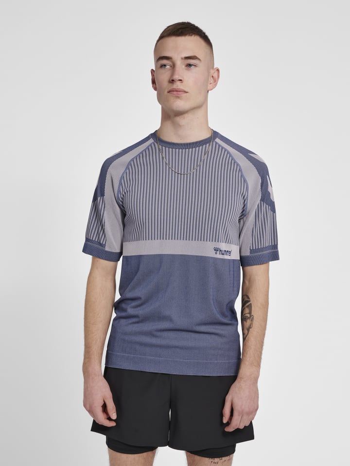 Hummel Hummel T-Shirt Raglanärmel Hmlmt Unit Multisport Herren in INSIGNIA BLUE/CHATEAU GRAY günstig kaufen S