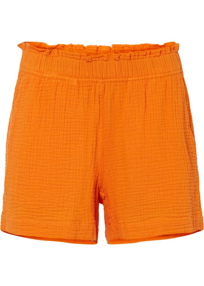 Musselin-Shorts aus Baumwolle