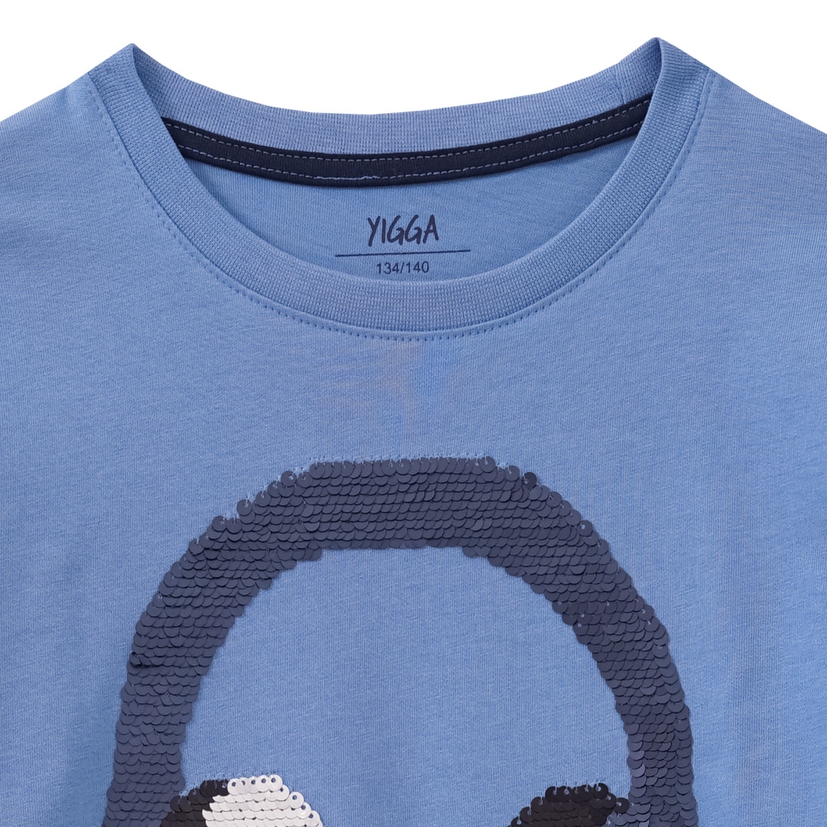Jungen Langarmshirt mit Wendepailletten