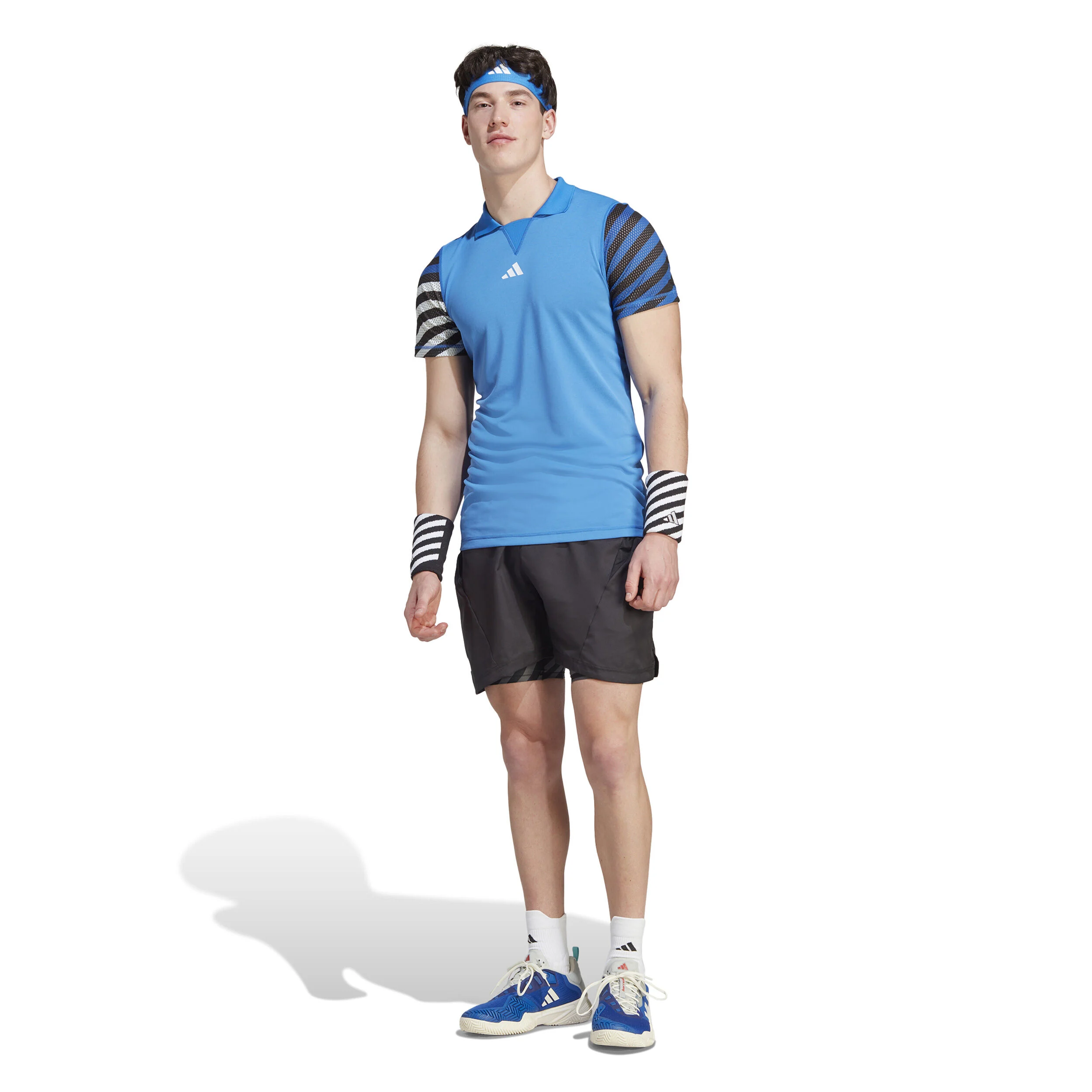 FLFT Pro Polo Herren - Blau, Mehrfarbig