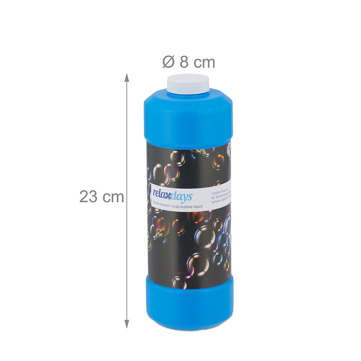 2er Set Seifenblasen Nachfüllflasche 1l