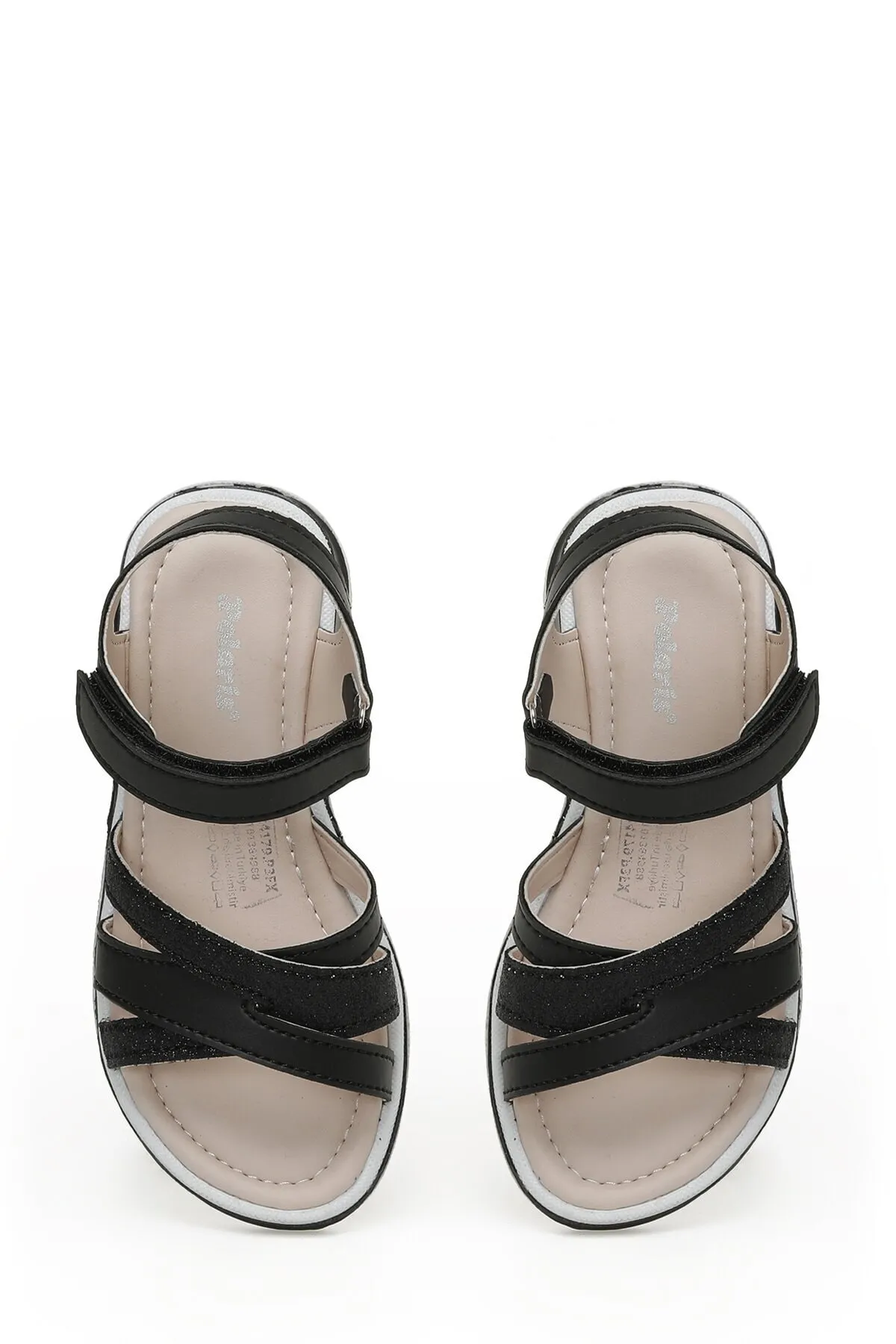 Polaris  624179P3FX Schwarze Sandalen für Mädchen