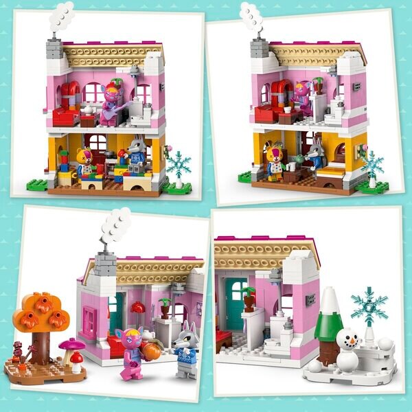LEGO Animal Crossing 77057 Kreatív házak: Mókás évszakok