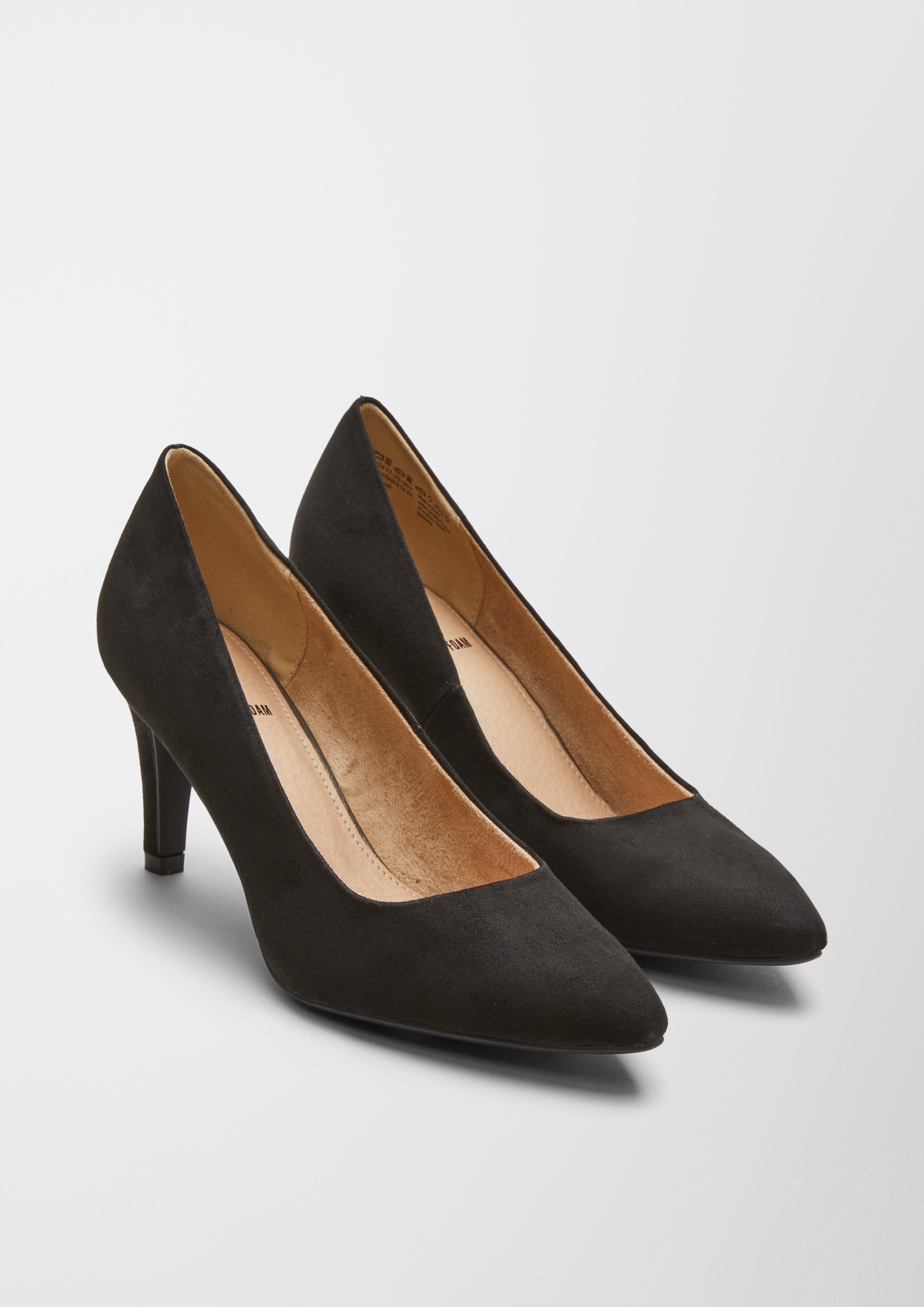 Pumps in Veloursleder-Optik  101.301.105.22411-001