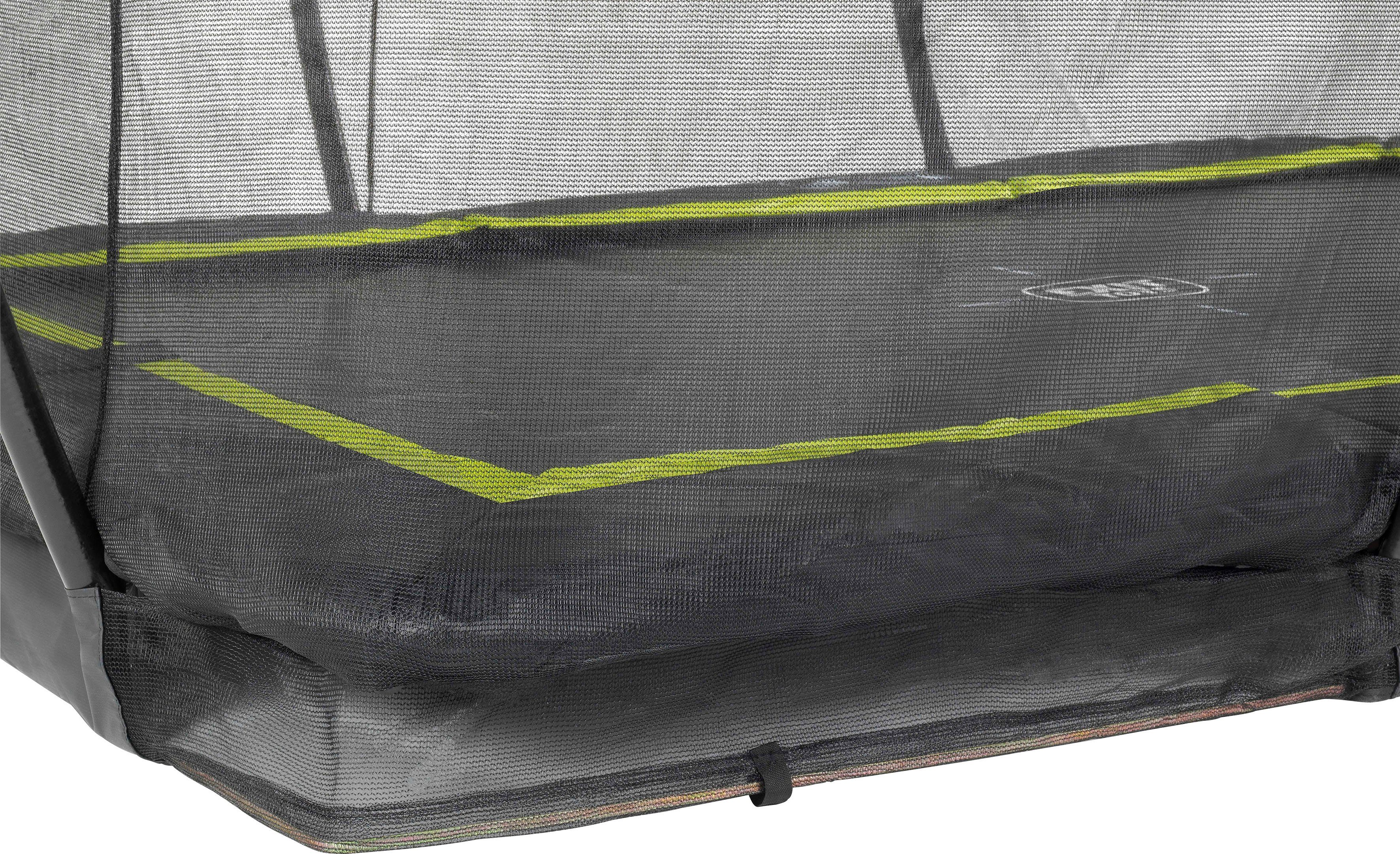 EXIT Gartentrampolin Silhouette Ground, BxT: 244x366 cm, mit Sicherheitsnetz