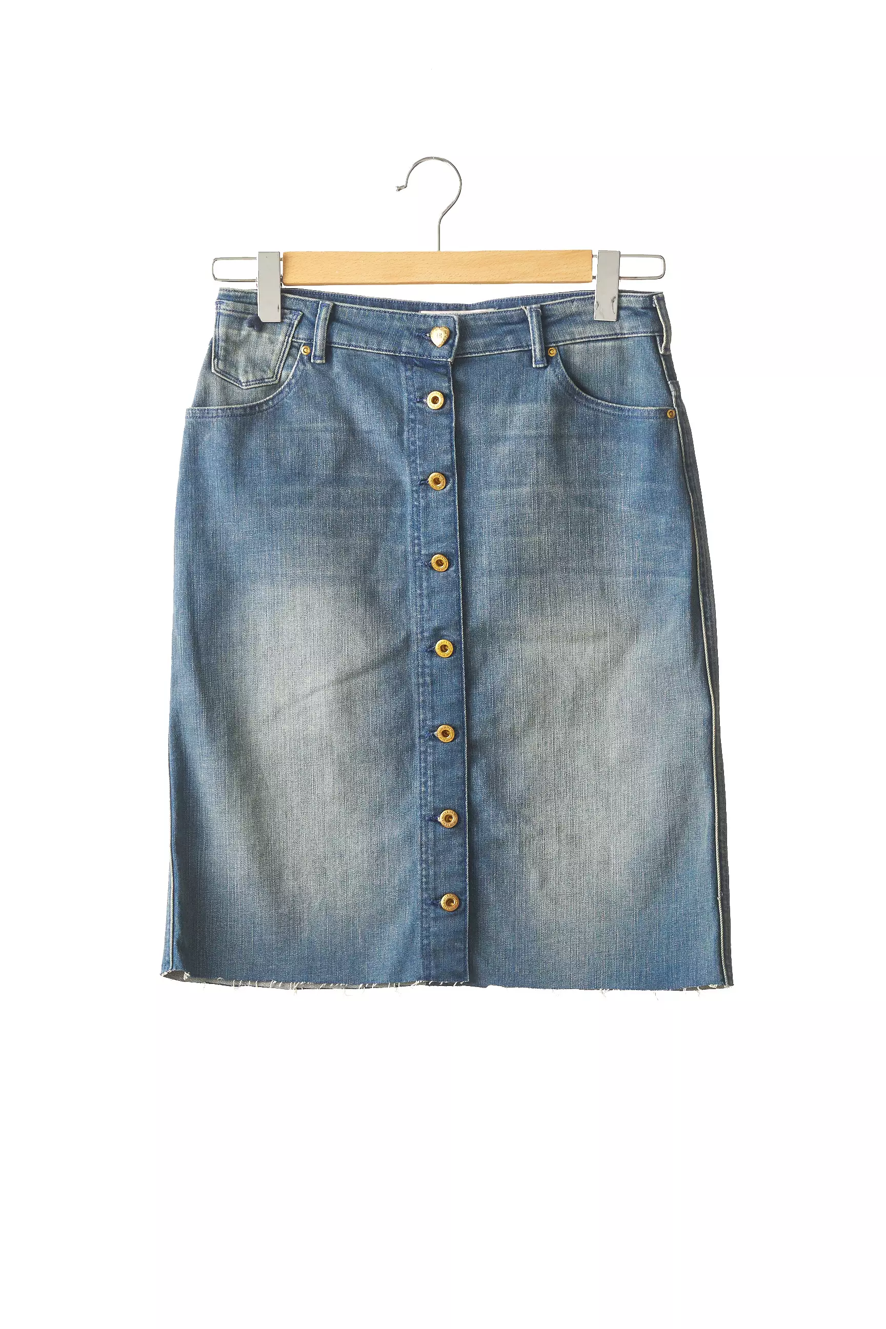 Scotch Soda Jupes Mi Longues Femme couleur bleu
