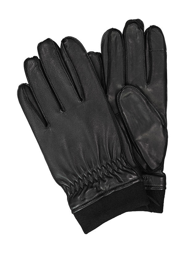 Marc O'Polo, Handschuhe, Lammleder, schwarz