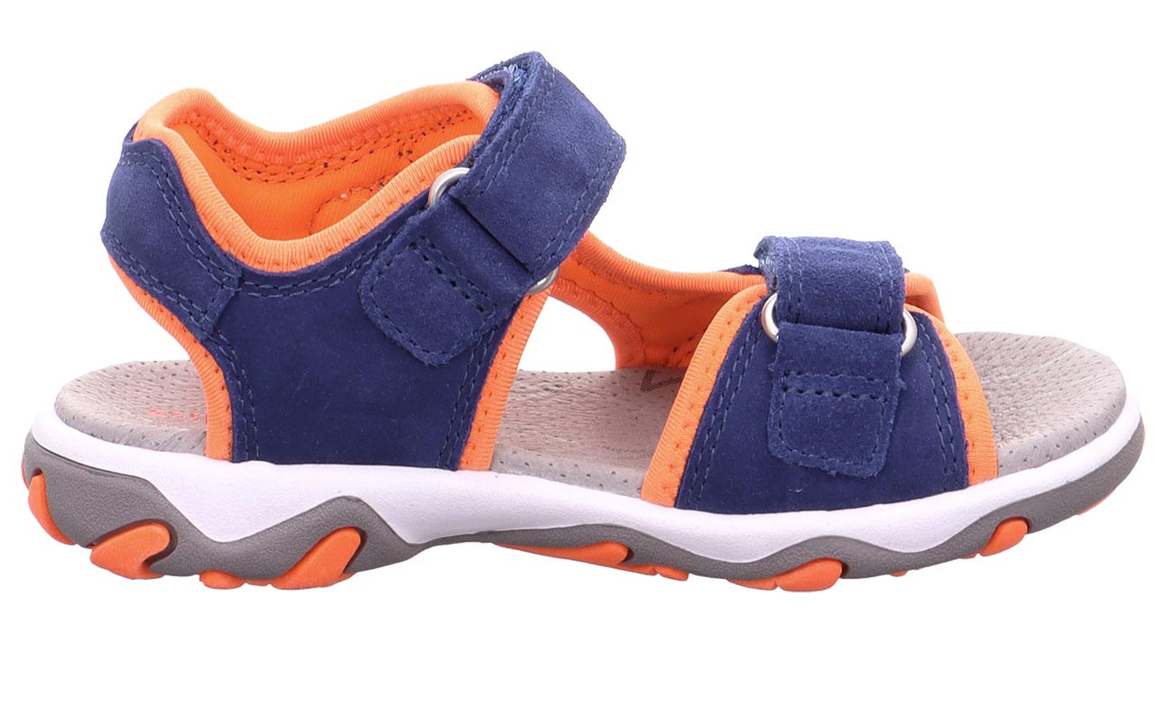MIKE 3.0 - Blau/OrangeSandale mit Klettverschluss