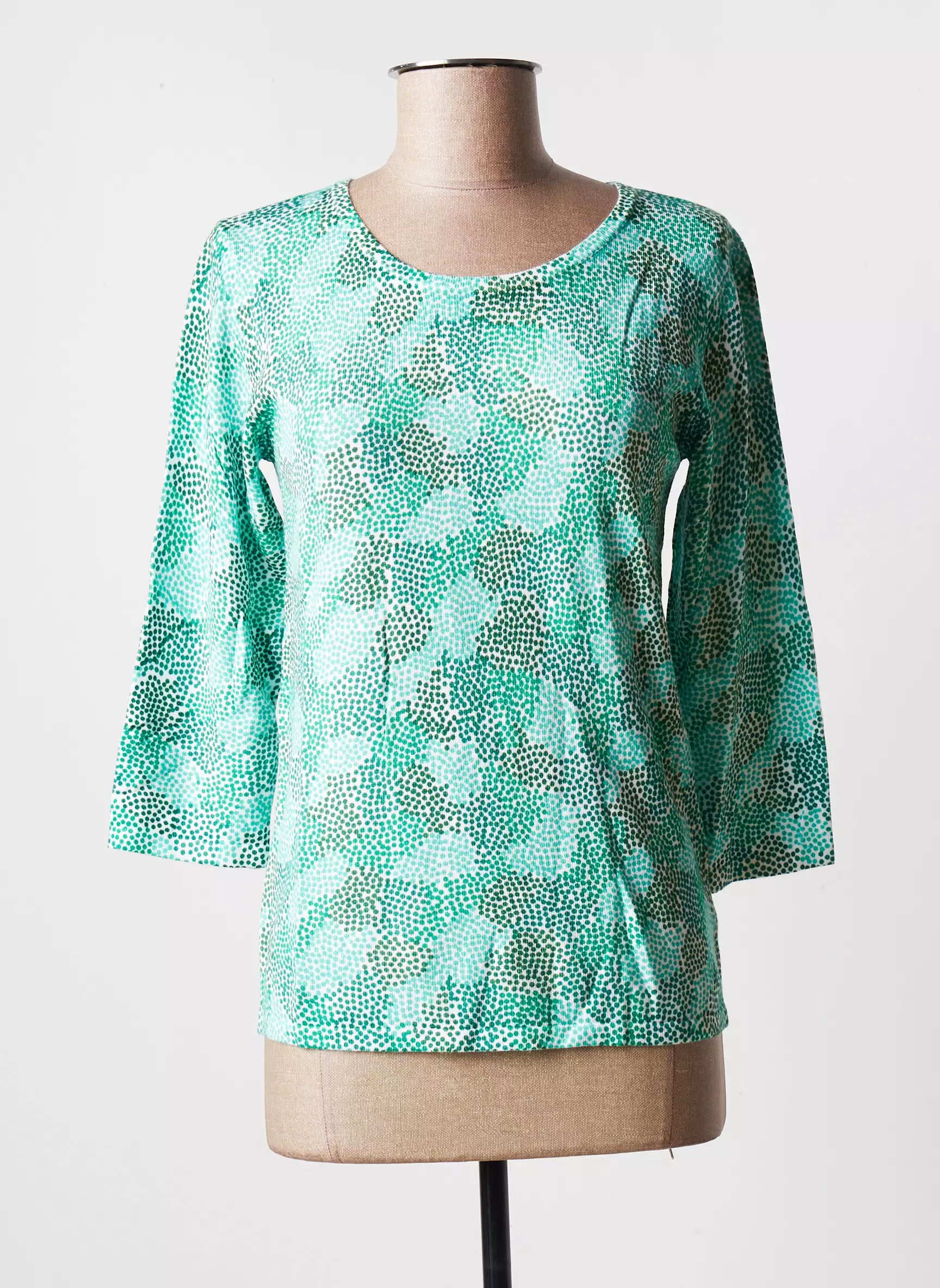 Damart Pulls Femme couleur vert