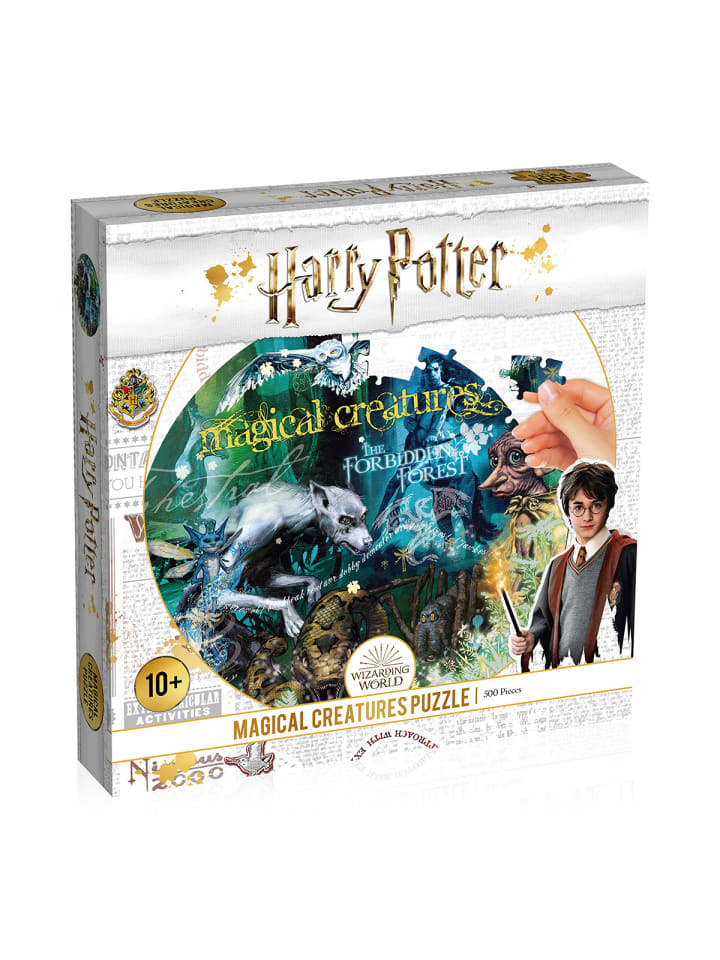 Winning Moves Puzzle Harry Potter Magische Tierwesen Kreaturen in bunt günstig kaufen onesize