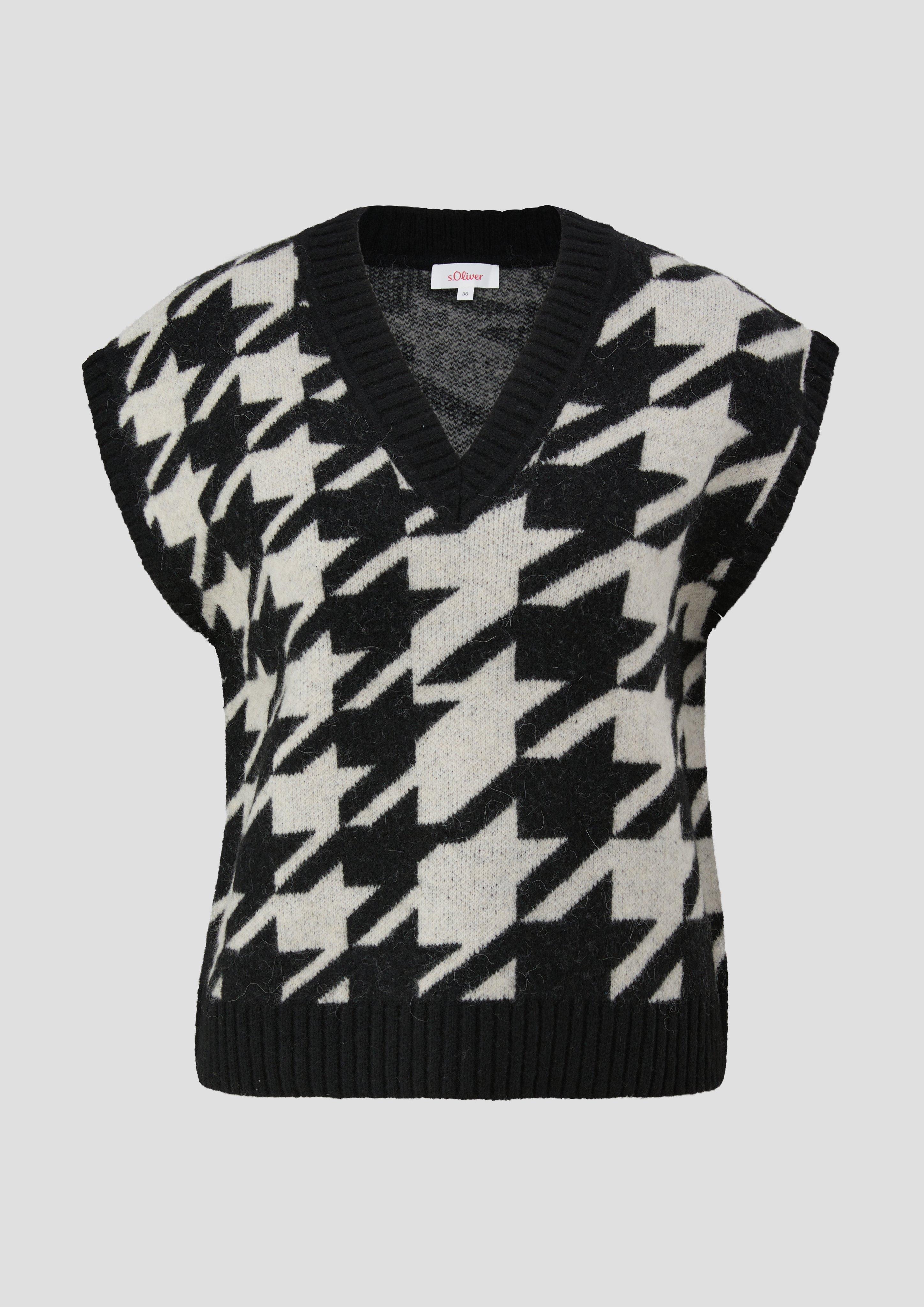 Strickpullunder aus Wollmix  2137756-99R6
