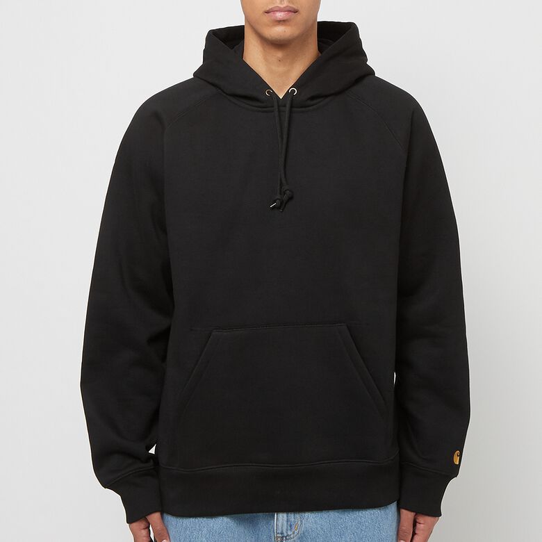 Carhartt WIP Hooded Chase Sweat black/gold
