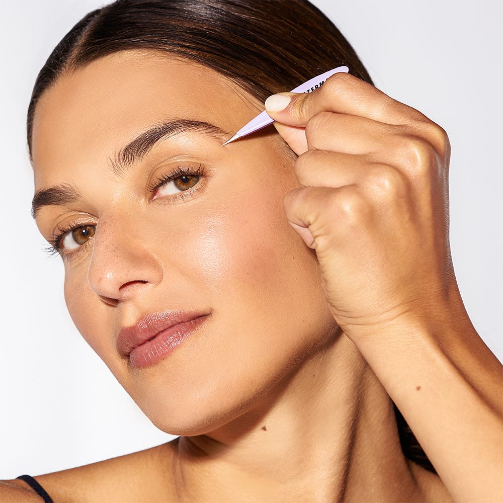 Tweezermann Mini Slant and Point Tweezer Set-Oval