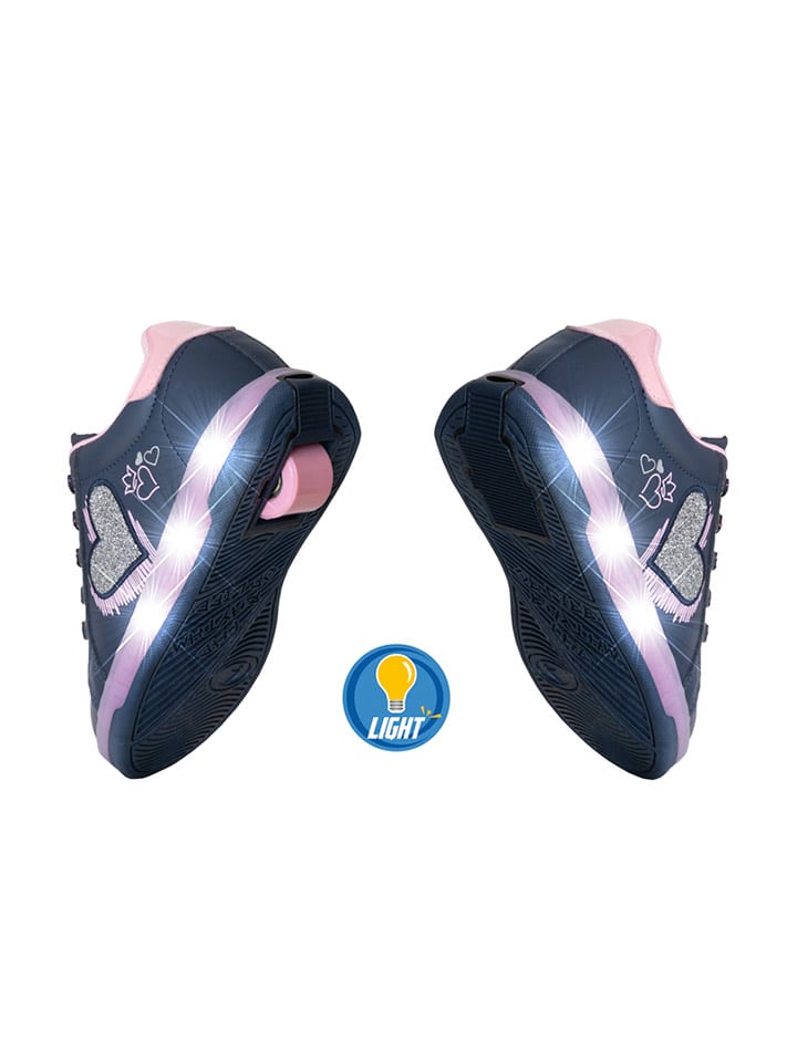 Breezy Rollers Sneakers mit Rollen in Lila/ Rosa günstig kaufen