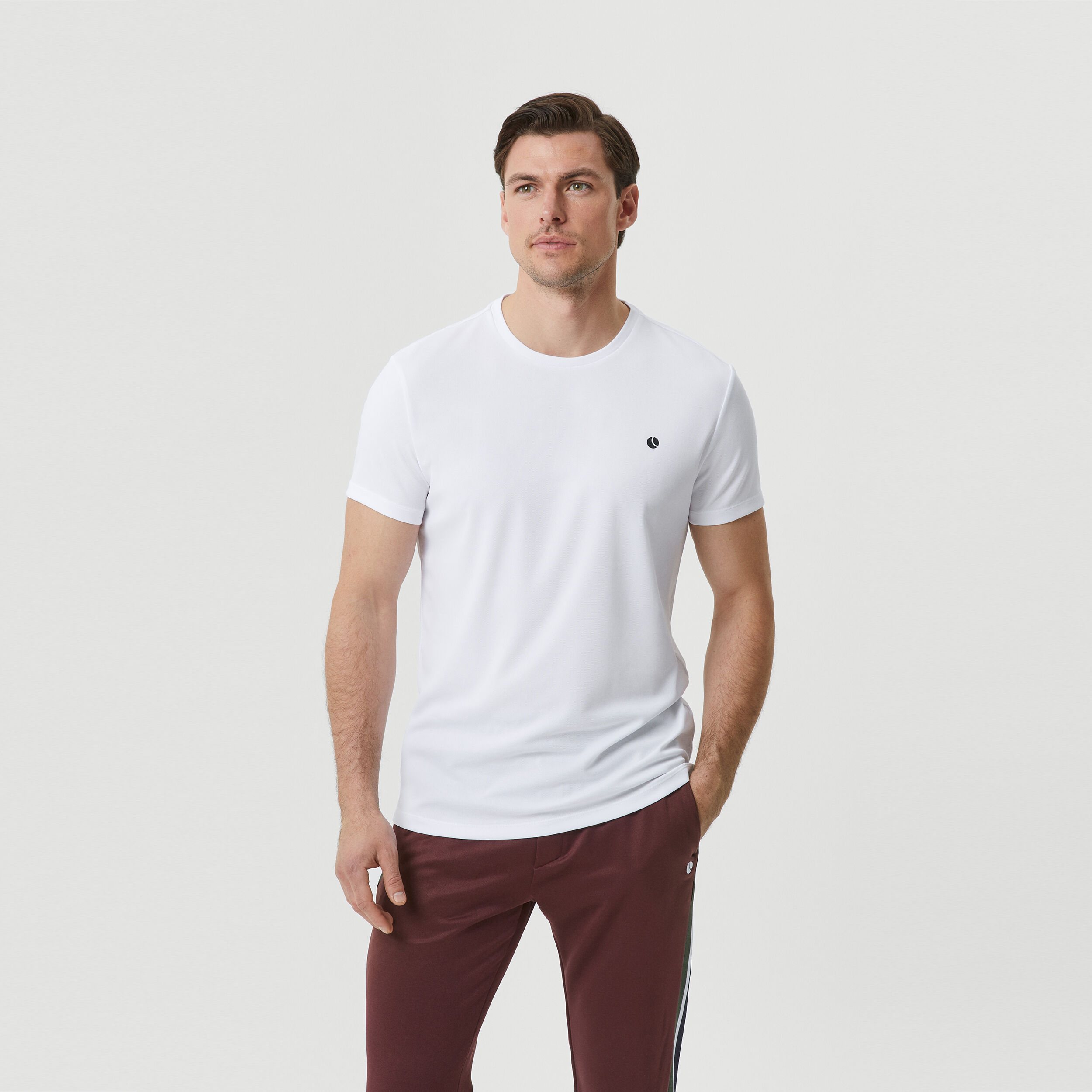 Ace Stripe T-Shirt Herren - Weiß
