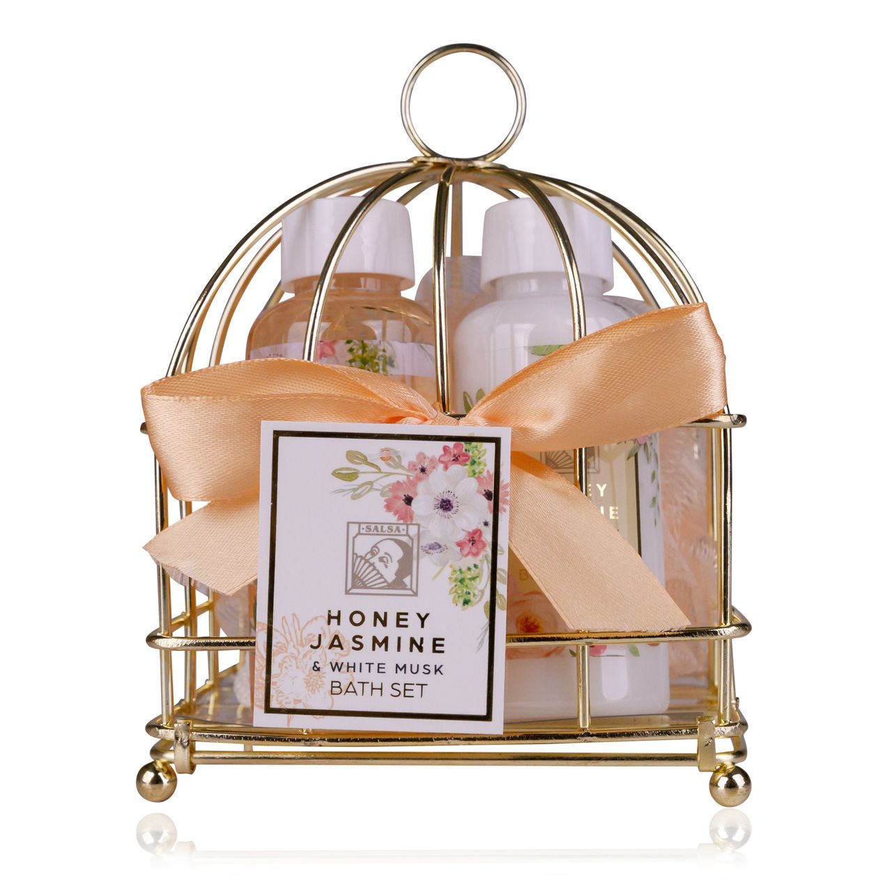 accentra Badeset HONEY JASMINE in Drahtkorb