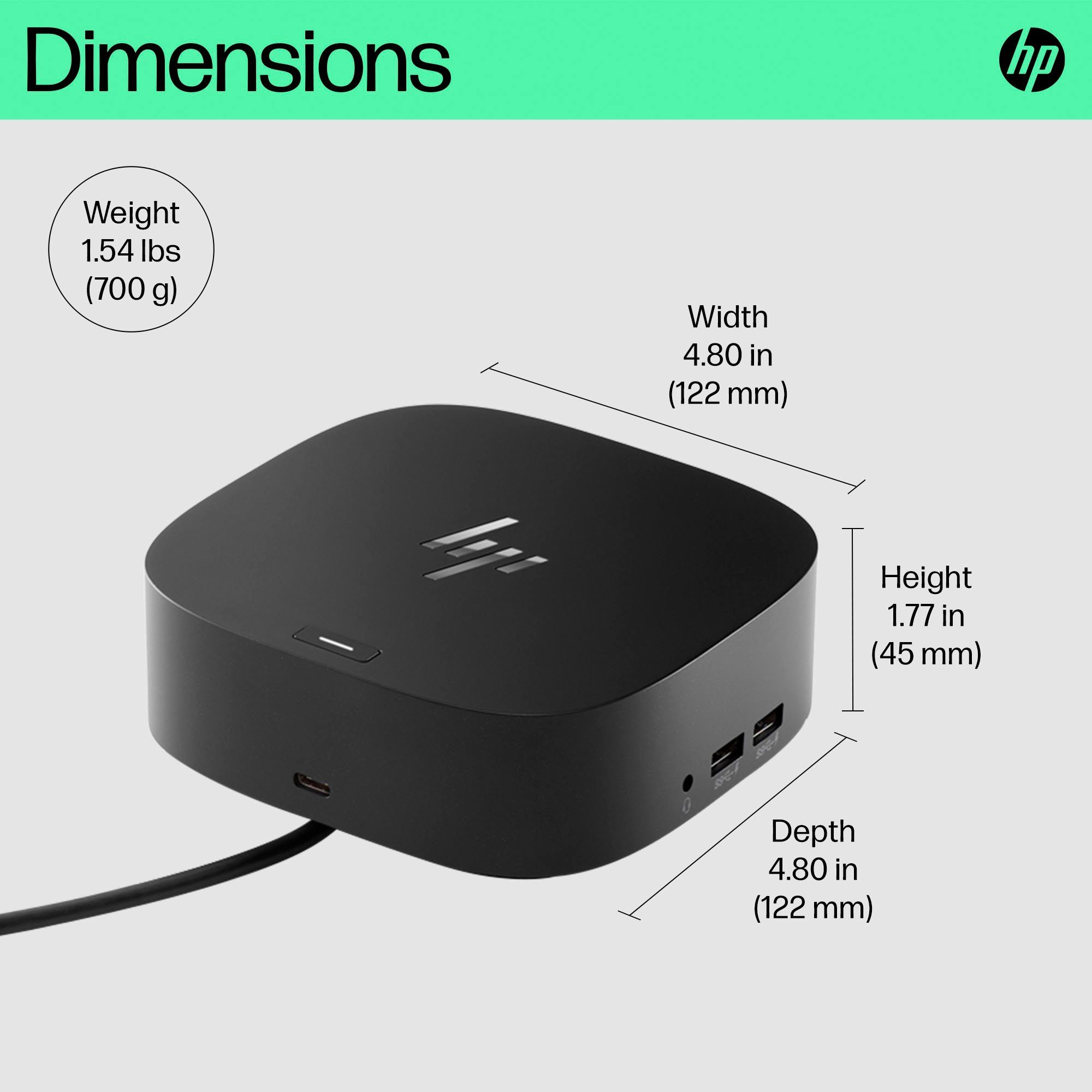 HP Laptop-Dockingstation USB-C G5 Essential Dock