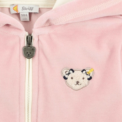 Sweatjacke, rosa für Mädchen