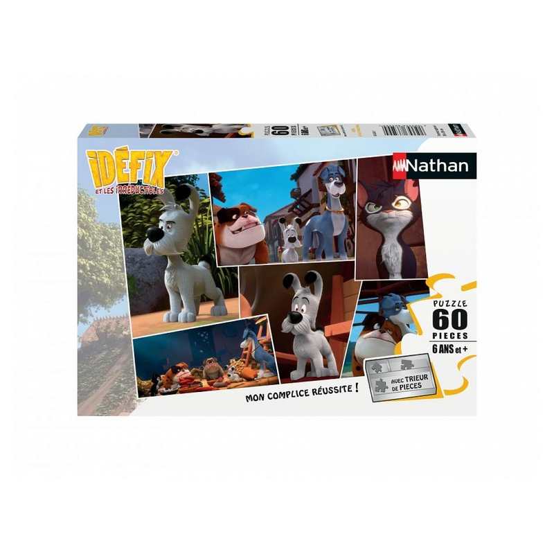 Puzzle Idefix et les irréductibles 60 pièces