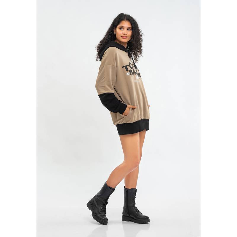 Tom Barron WOMEN OVERSIZE FIT TUNIC SWEATSHIRT Sweatshirt Damen
