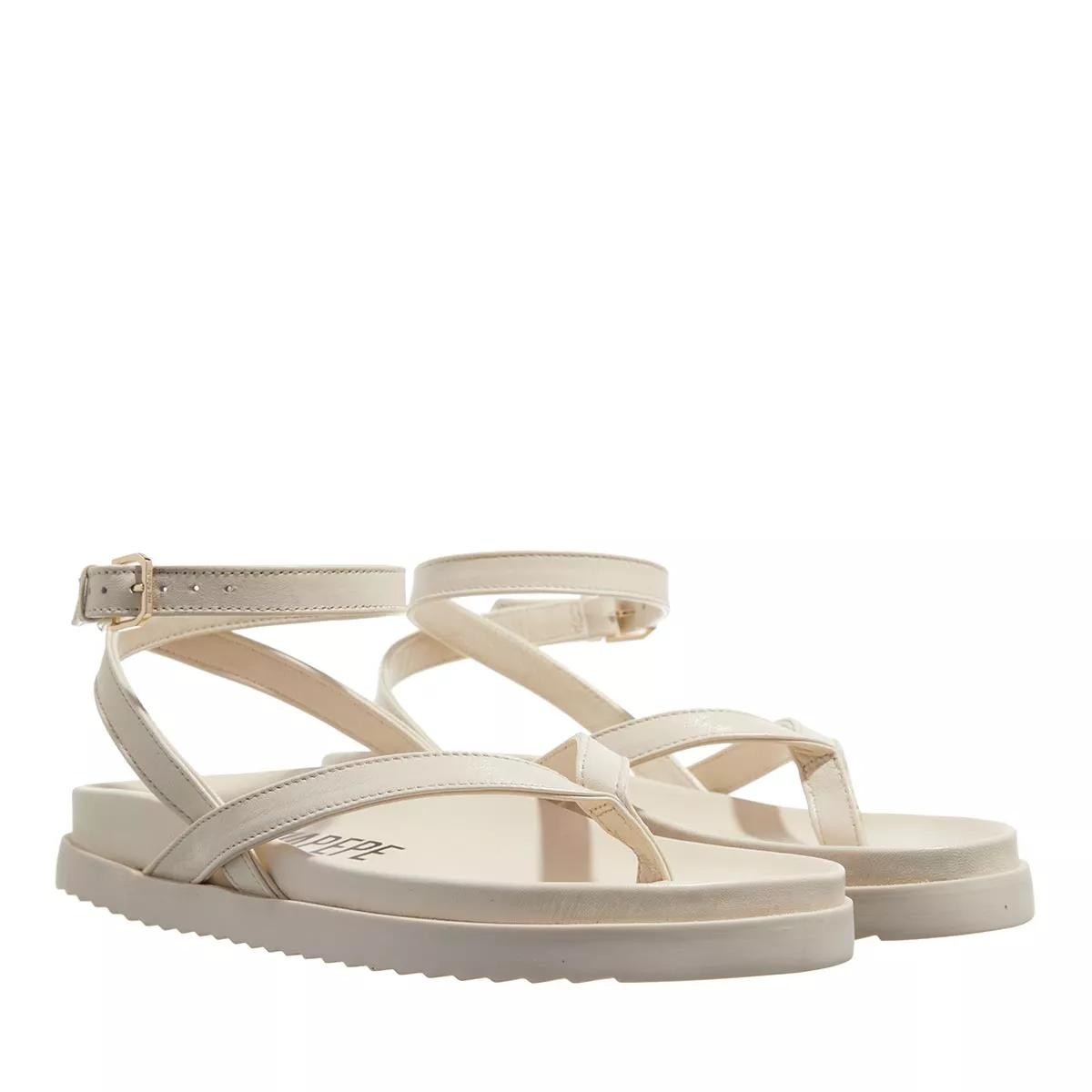 PATRIZIA PEPE WOMEN Riemchen Sandalen weiss Riemchensandale