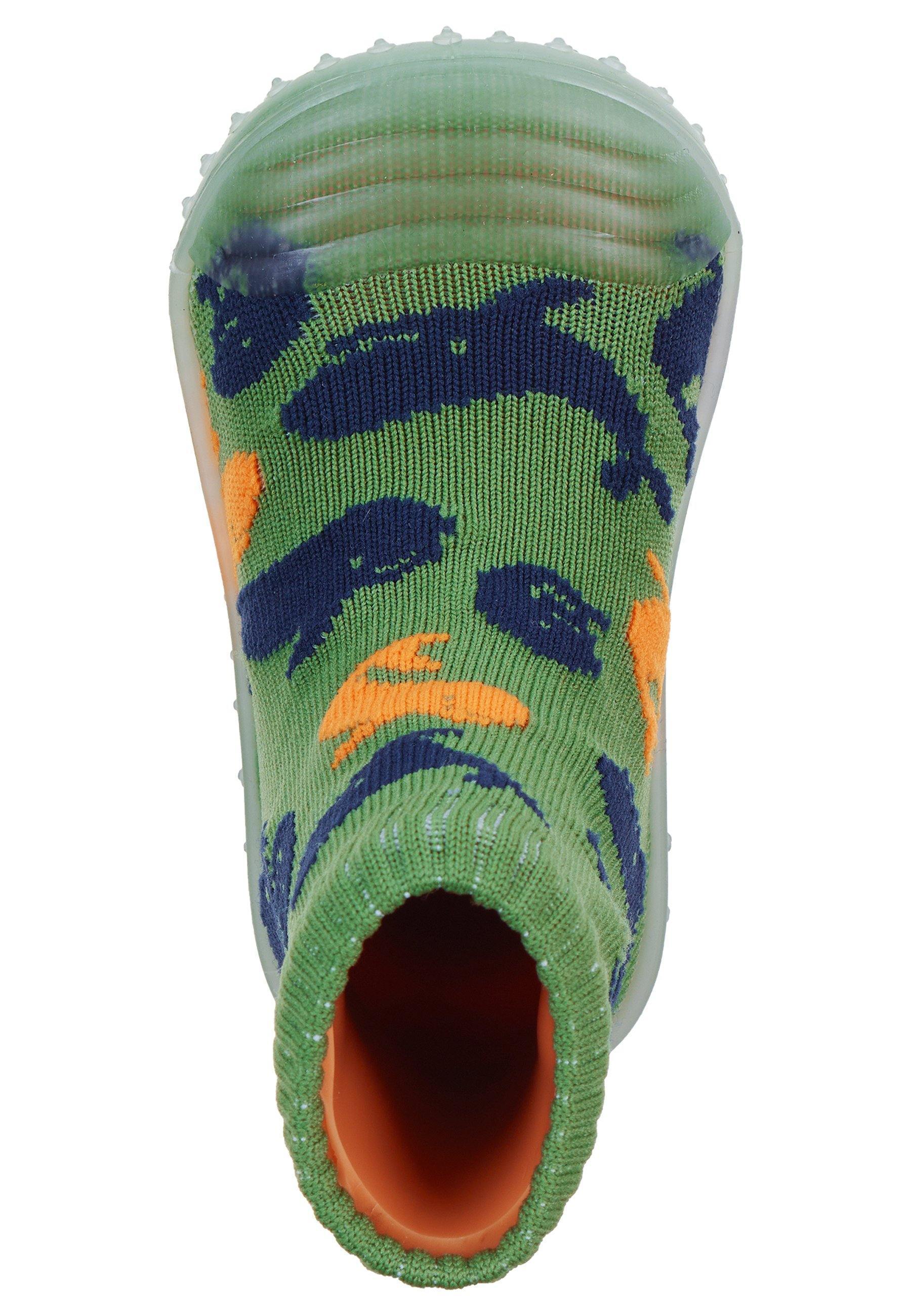 Adventure-Socks mit Motiv Wale, Farbe grün
