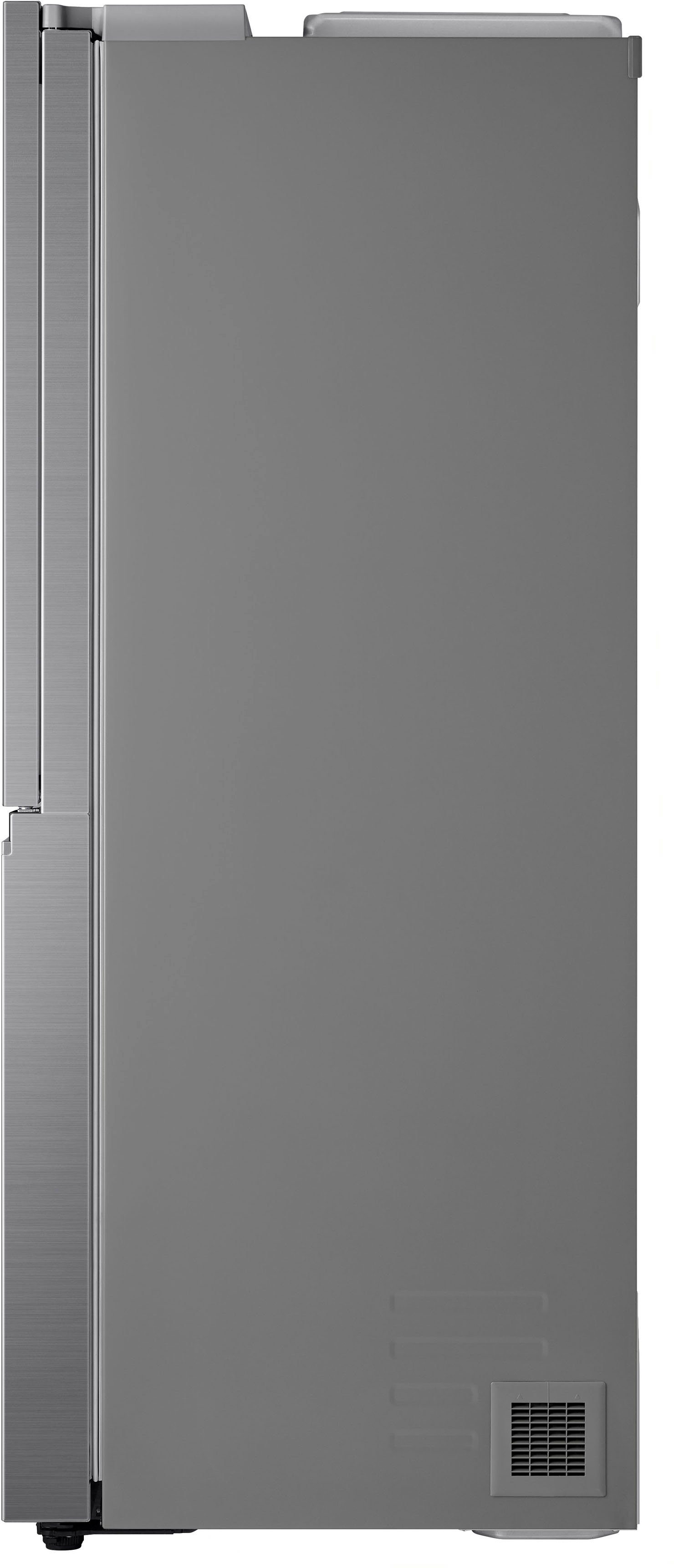 LG Side-by-Side GSJV71PZLE, 179 cm hoch, 91,3 cm breit, interner Wassertank - kein Festwasseranschuss nötig