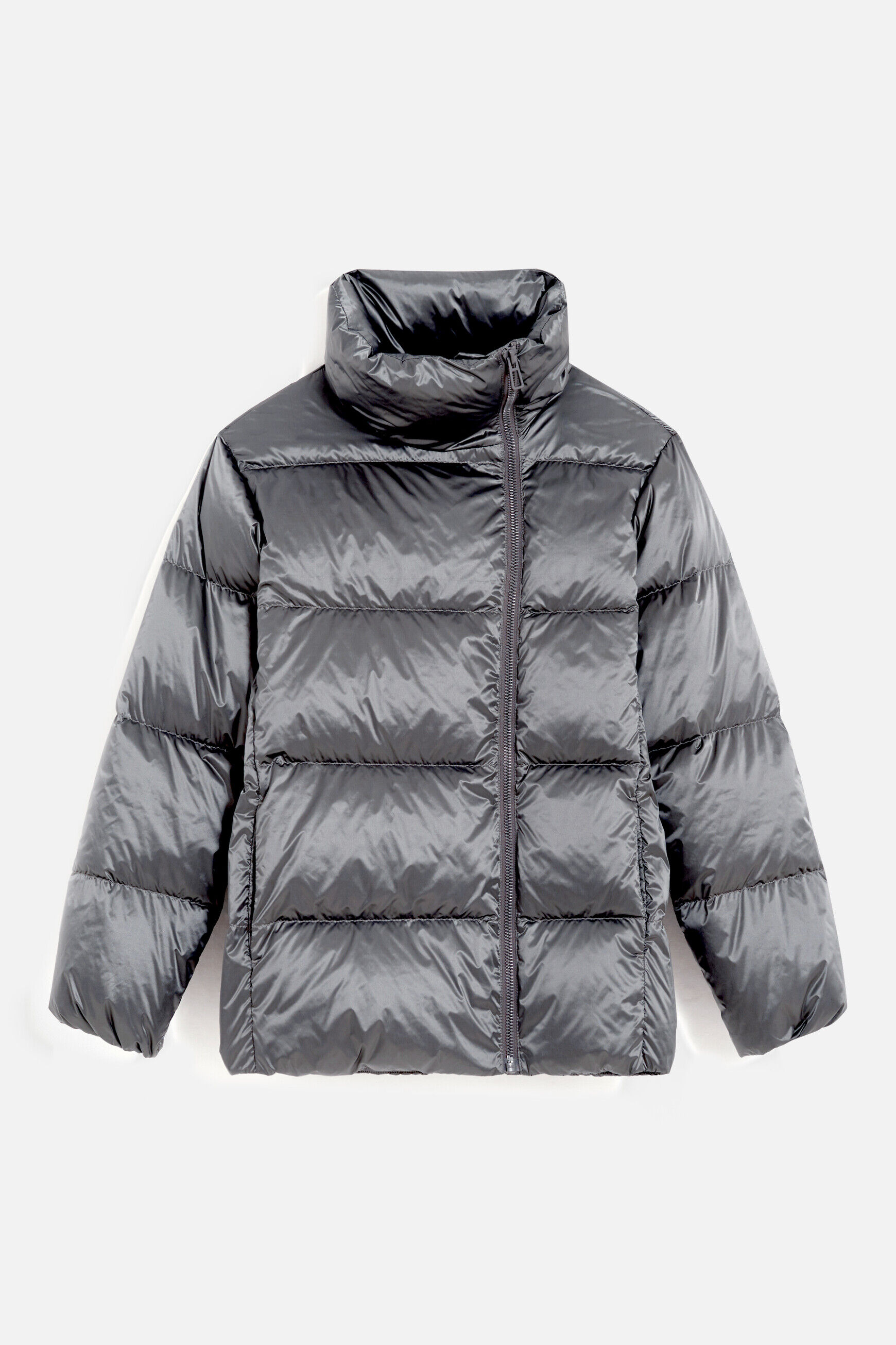 Doudoune gedeon gris fonce femme