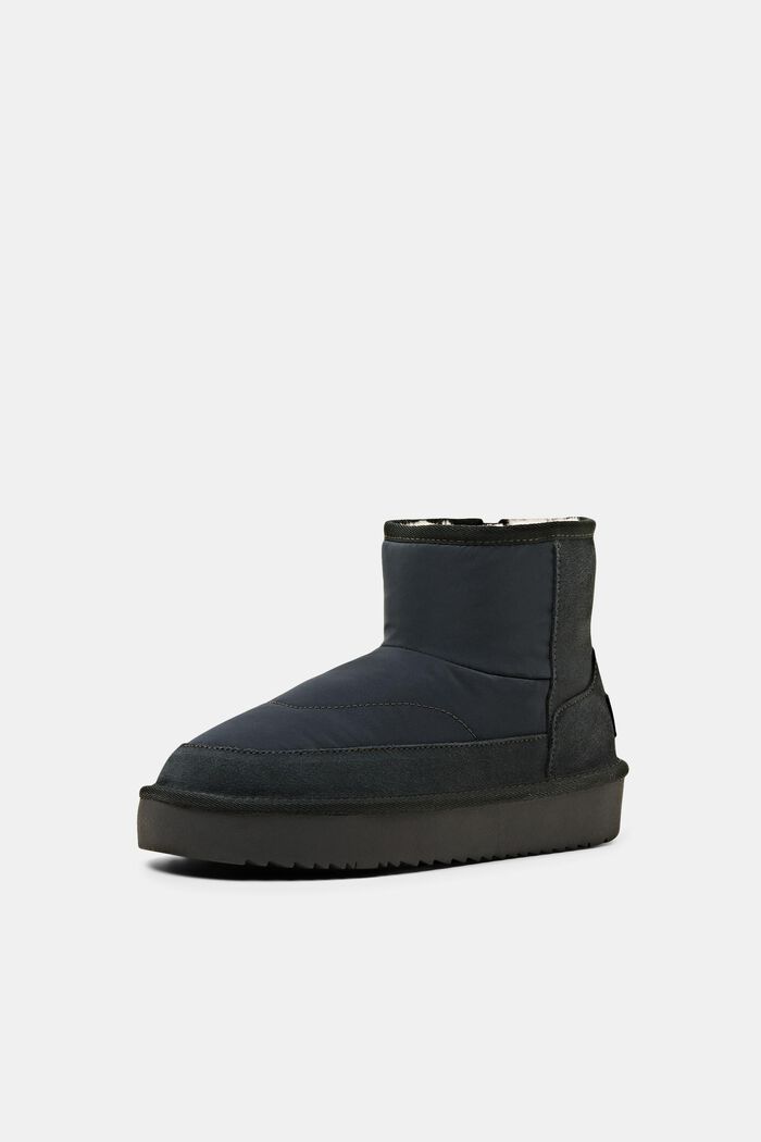 Boots mit Kunstfellfutter