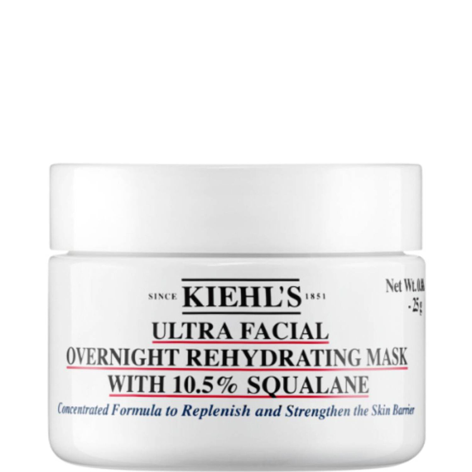 kiehl's Ultra Facial Overnight Rehydrating Mask Masque de nuit réhydratant 28 ml