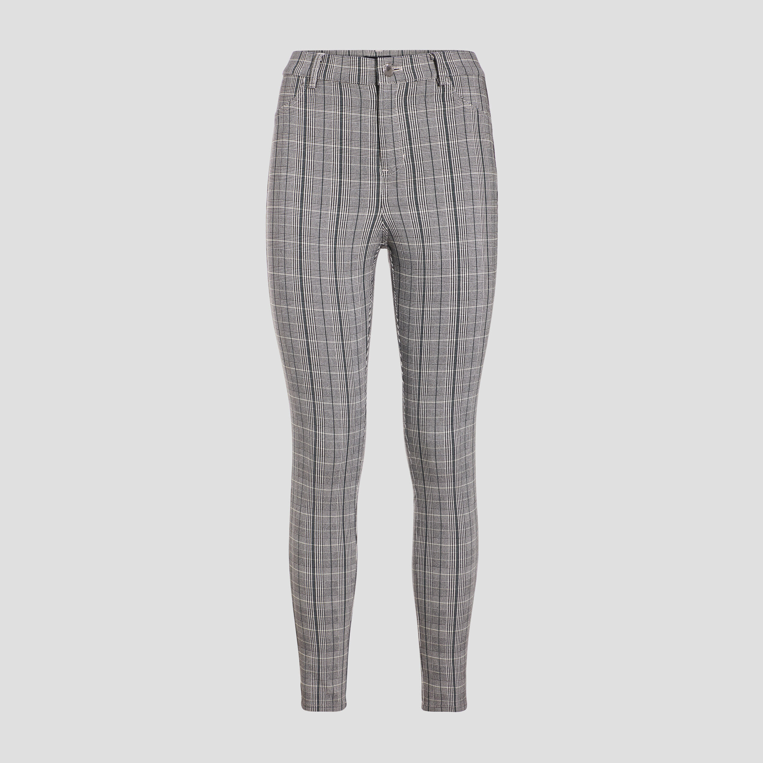 Pantalon skinny taille haute blanc femme | Cache Cache