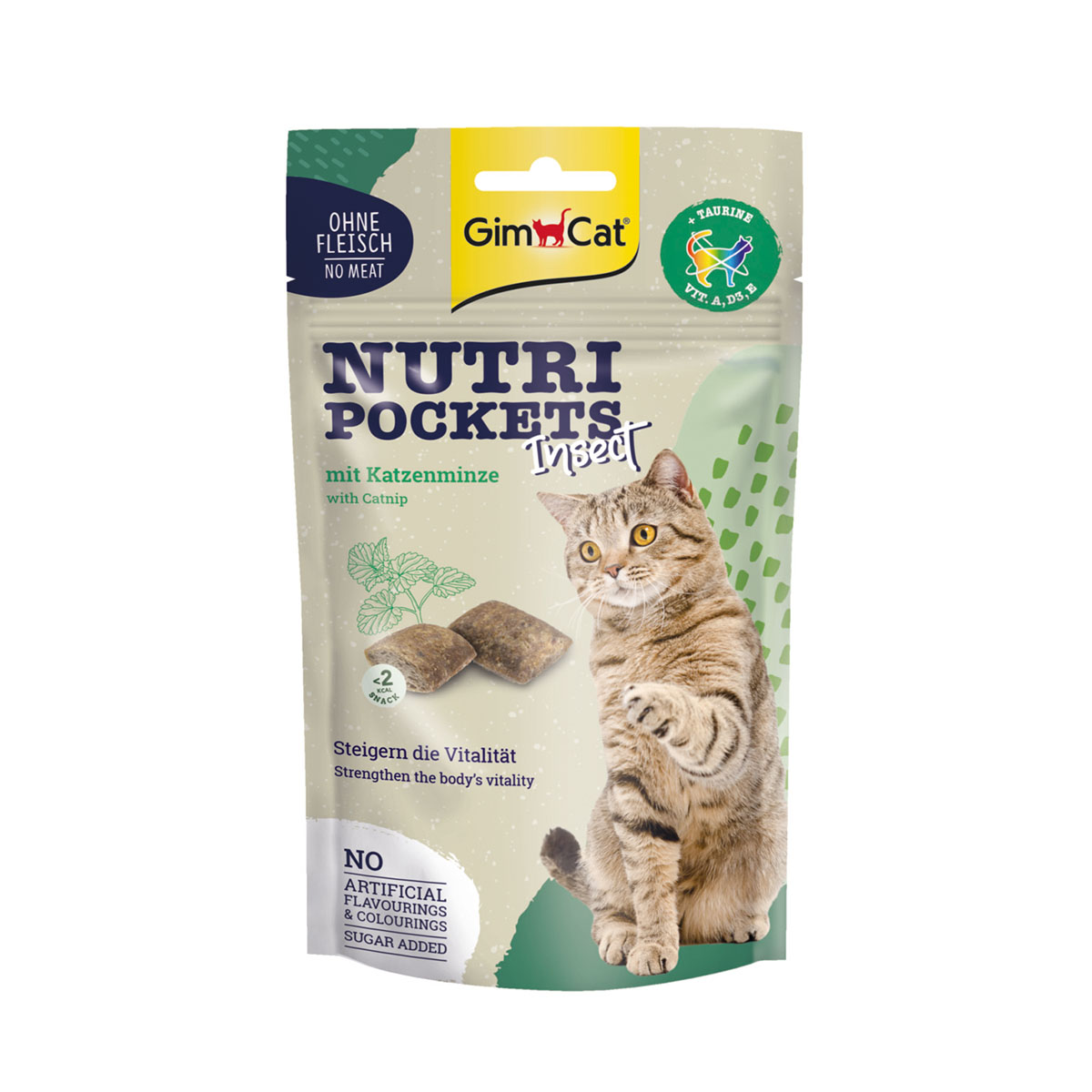 GimCat Nutri Pockets Insekt & Katzenminze 60g kaufen