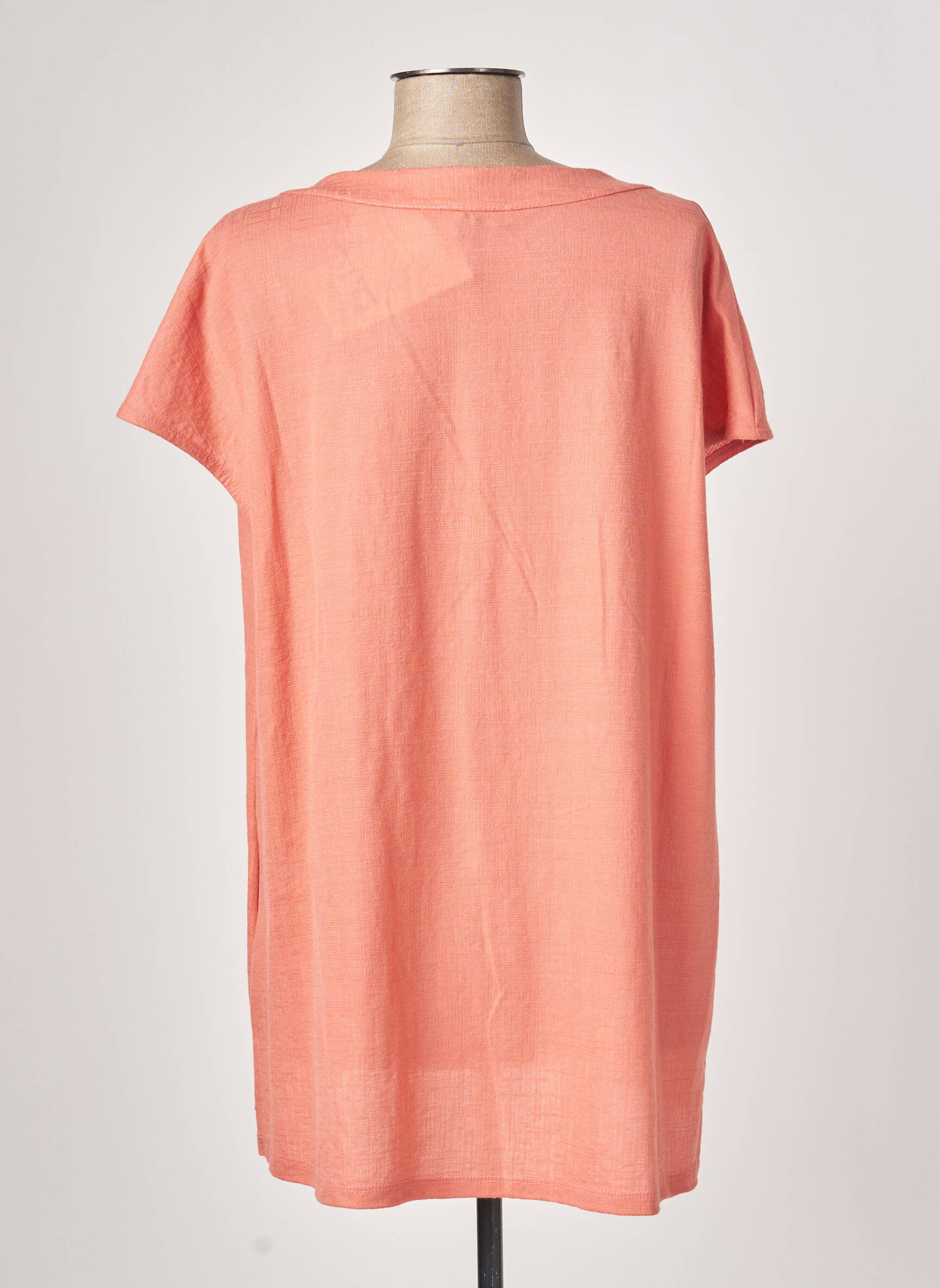 Spg Woman Tuniquemanchecourte Femme couleur orange