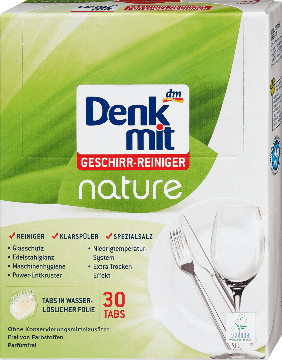 Spülmaschinen-Tabs nature, 578 g