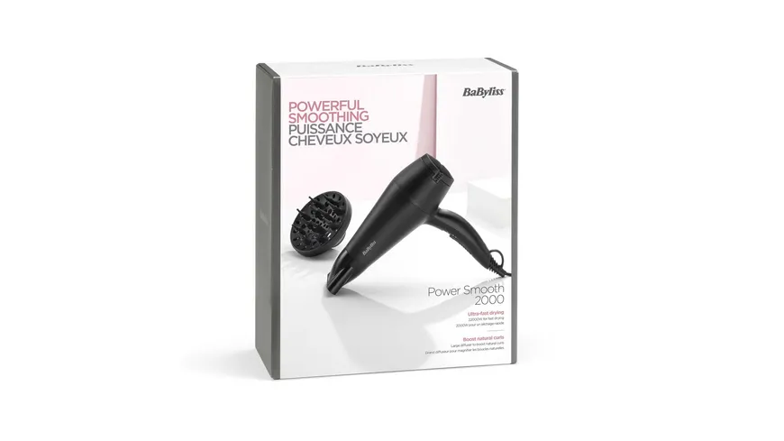 BaByliss Haartrockner Power Smooth 2000 D215DE