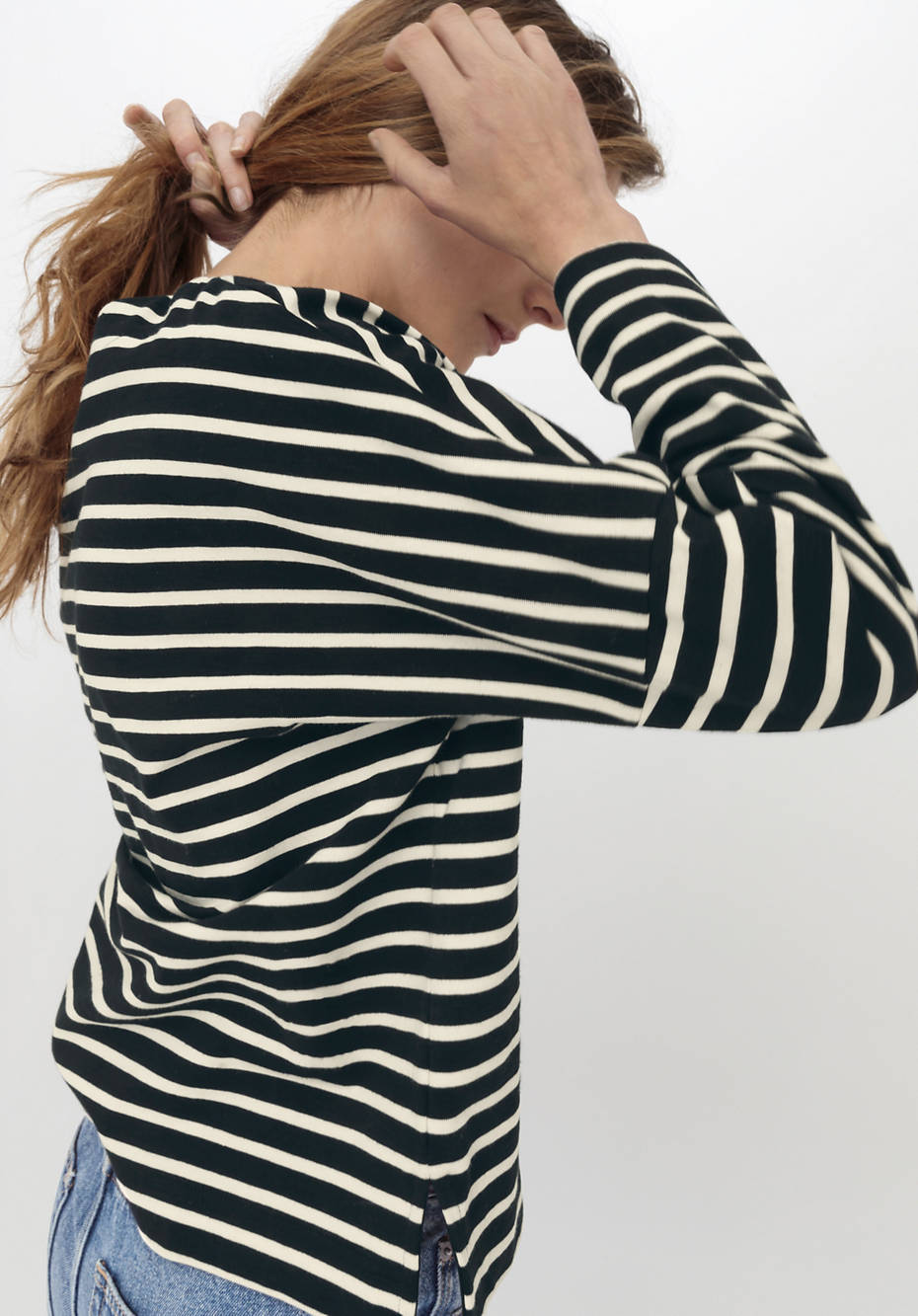 Ringel-Shirt aus reiner Bio-Baumwolle