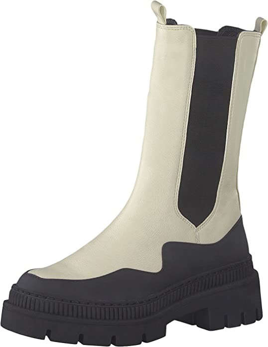 MARCO TOZZI Stiefeletten beige