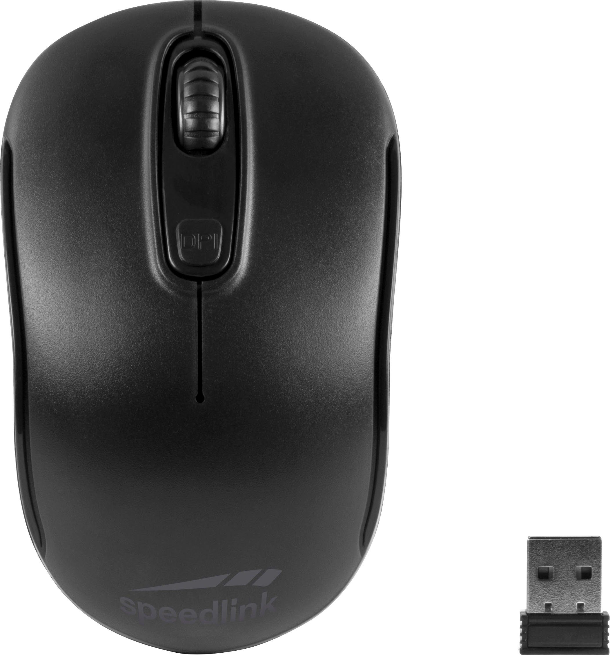 Speedlink CEPTICA Wireless Maus (kabellos, Für Links- und Rechtshänder)