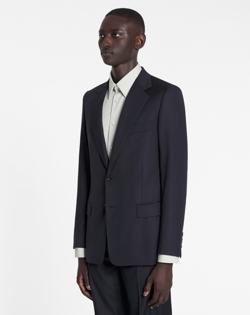 VESTE À SIMPLE BOUTONNAGE AVEC POCHES À RABAT