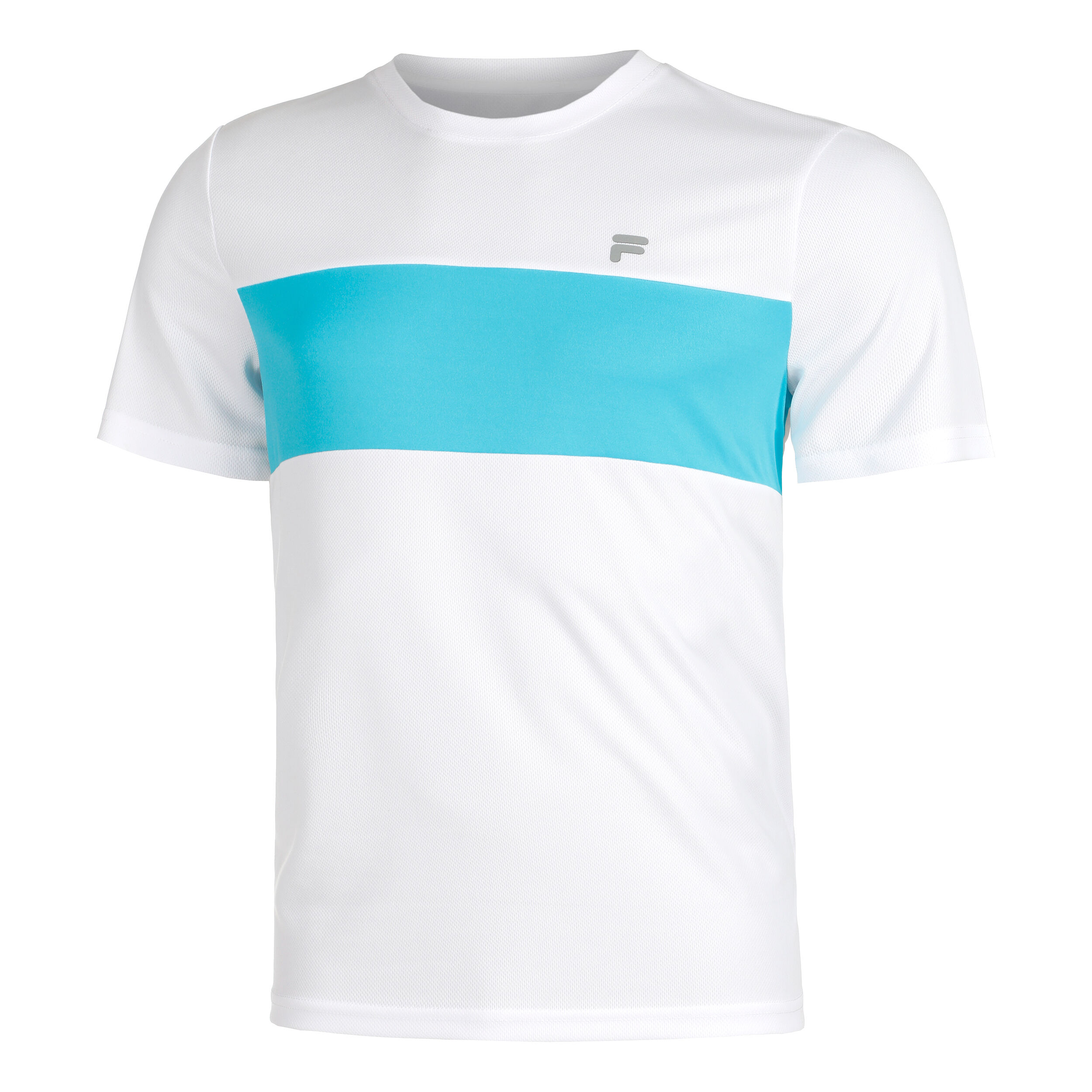 Bosse T-Shirt Herren - Weiß, Türkis