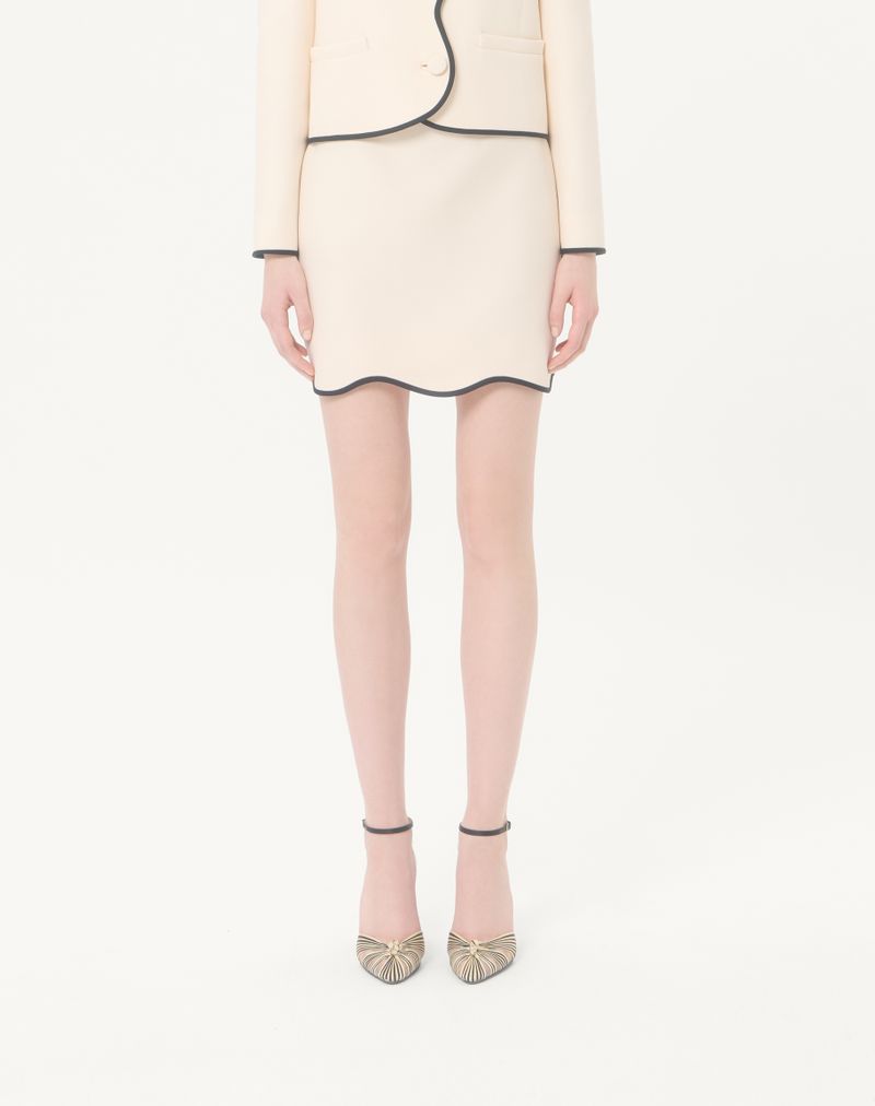 Crepe Couture Mini Nederdel