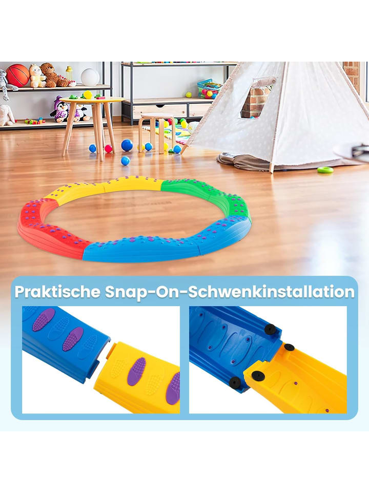 COSTWAY Balancierbalken 20 stk. Set in Bunt günstig kaufen onesize