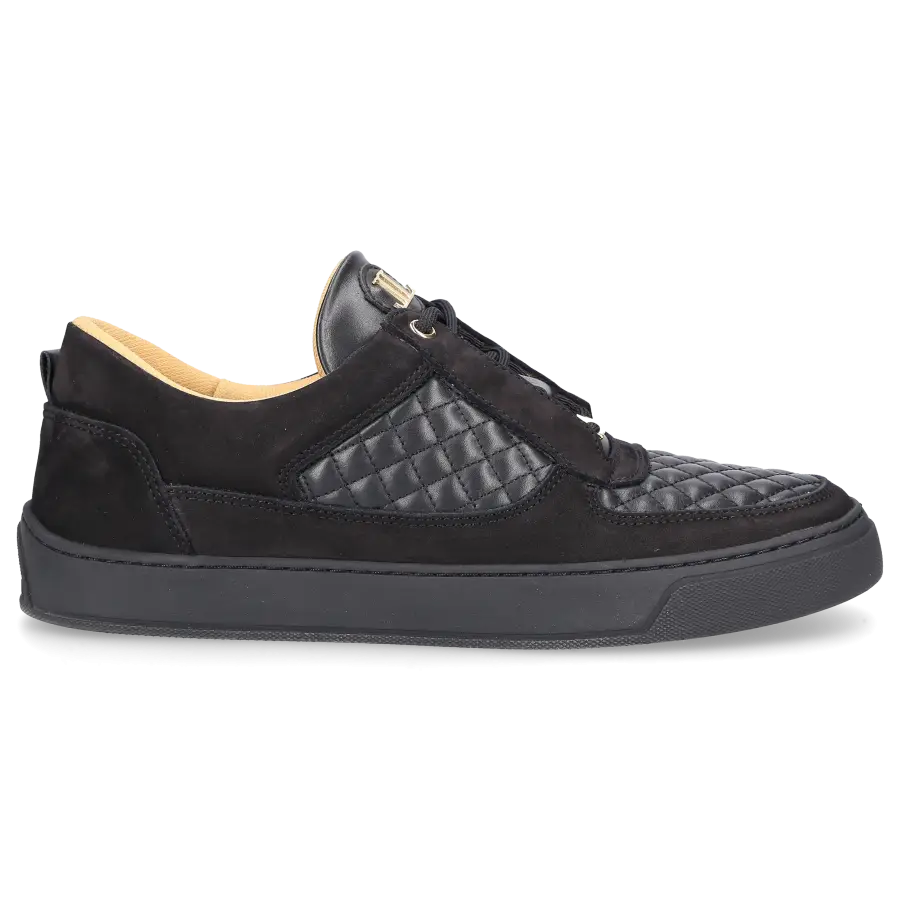 Leandro Lopes - Sneaker low FAISCA Veloursleder - schwarz