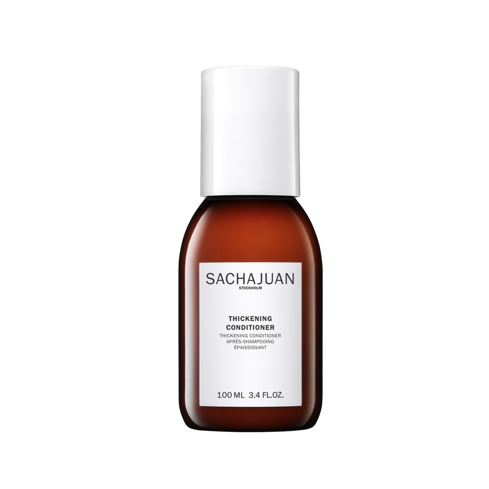 sachajuan Thickening Conditioner 100 ml - Taille Voyage Après-Shampooing épaississant pour cheveux fins Taille Voyage