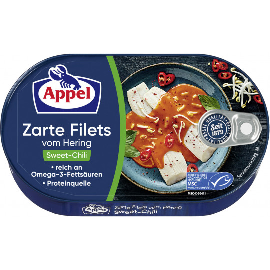 Appel Zarte Filets vom Hering Sweet Chili 200G