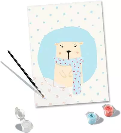 CreArt Hello Baby Set - Malen nach Zahlen für Erwachsene